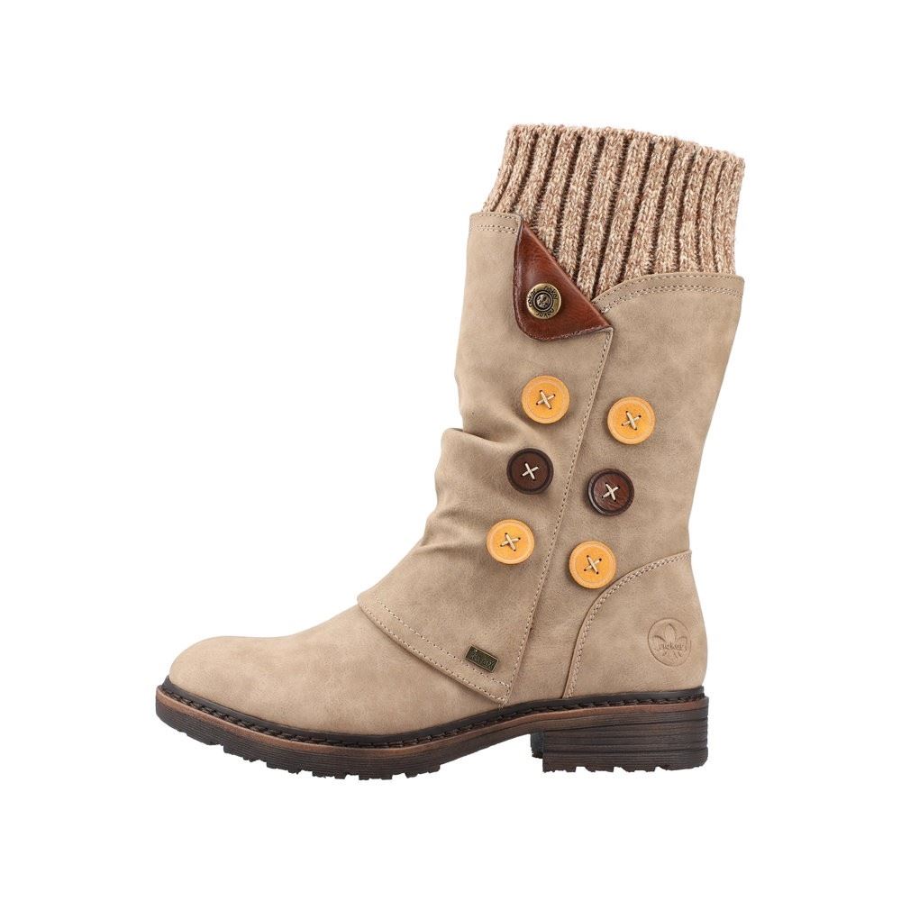 Rieker Antistress Stiefel TEX- Membran braun S22 94781-64 39 | fango/ocker/bro | F