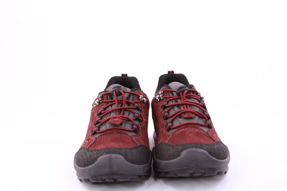 IMAC Damen Trekkingschuh Outdoorschuh  Halbschuh Schnellschnürung TEX- Membran rot S21  808809 36 | bordo | 