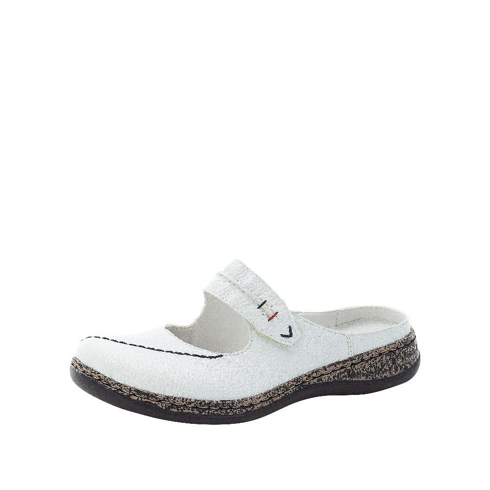 Rieker Pantolette weiss S21 46374-81 39 | weiss | F