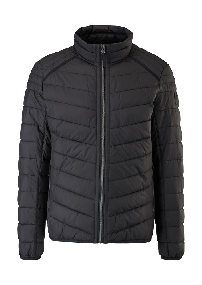 s.Oliver Herren Jacke Steppung Stehkragen blau schwarz S22  2120684 