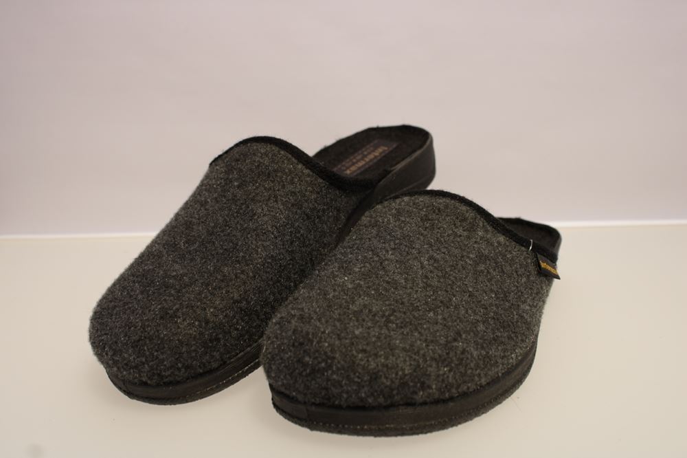 Cosmos Cordes Hausschuh Hauspantolette Flo 42 | bk | 