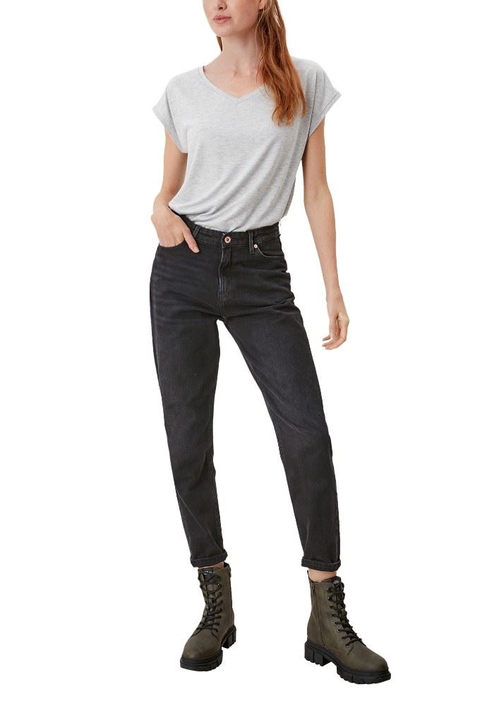 QS designed by Jeans Relaxed grau S12 2112496 40 | 97Z2 grey stret | 