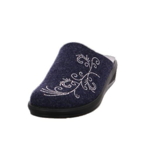 Rohde Catania Pantolette Hausschuh 6160 36 | 56 ocean | 