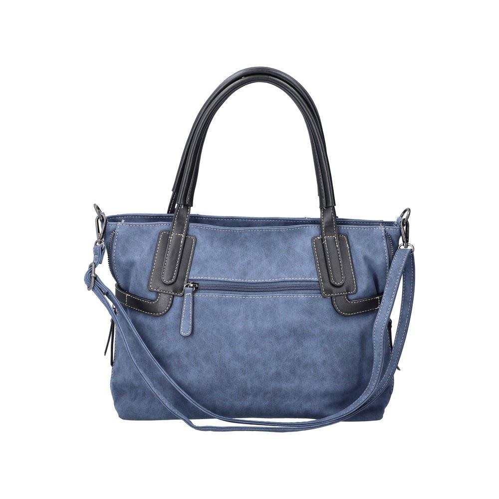 Rieker Damen Shopper Handtasche blau S22 H1083-12 