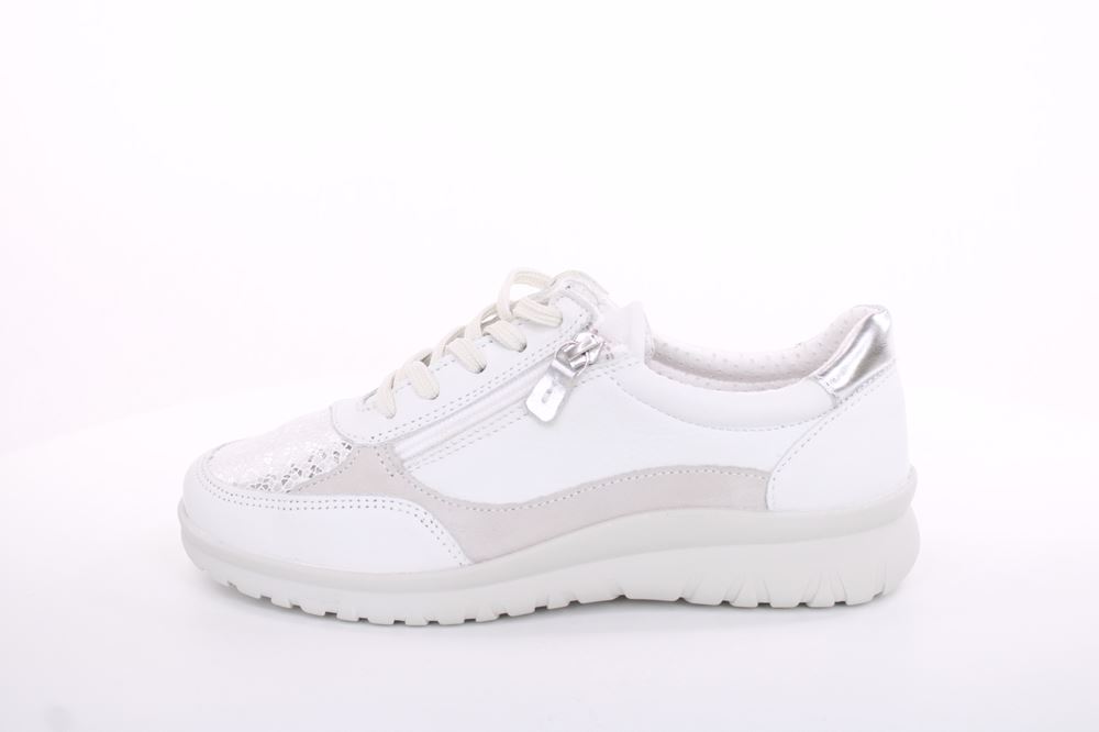 ACO DAHLI 09 Damen Sneaker Leder Wechselfußbett weiß S13  1160/10189 