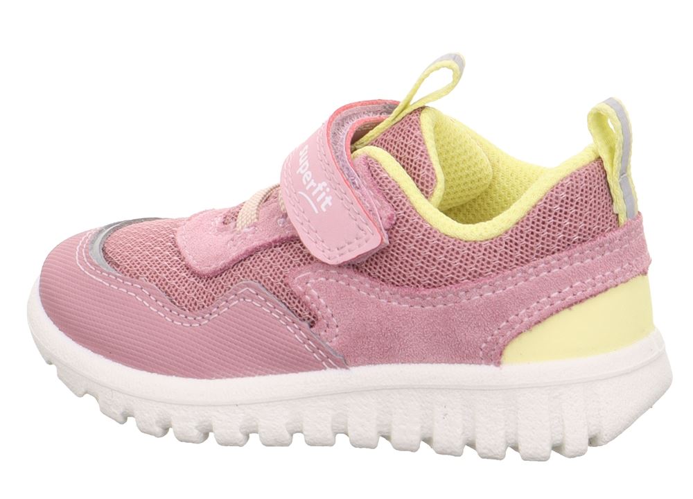 superfit SPORT7 MINI - Rosa/Gelb Sneaker low mit Klettverschluss S13 1-006204-5500 31 | rosa/gelb | 