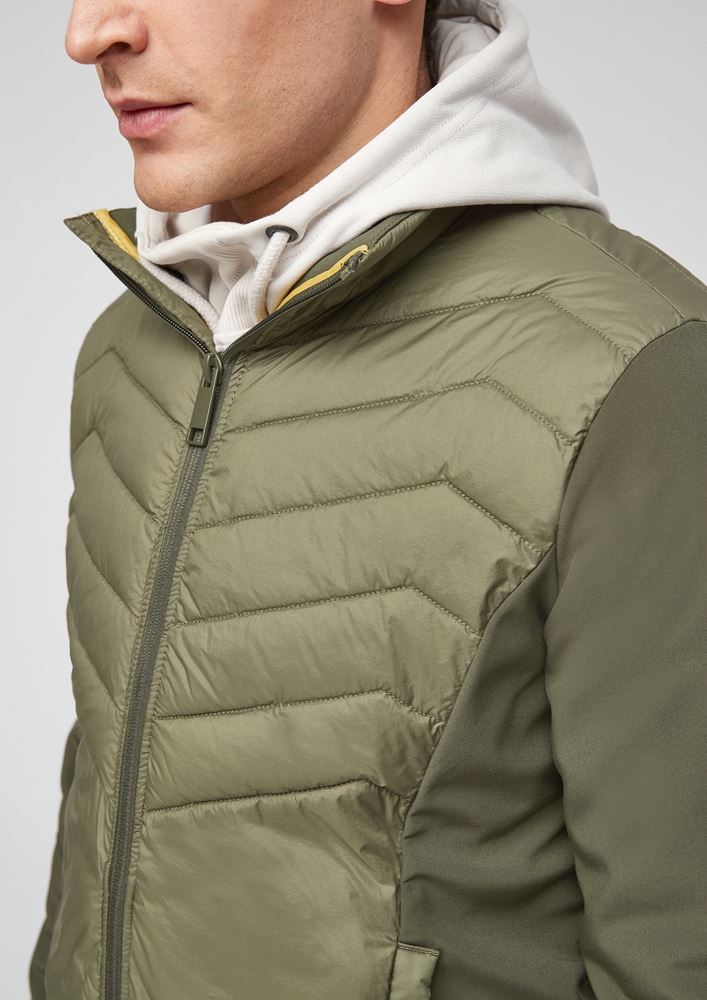 s.Oliver Steppjacke grün 2057207 XL | 7940 khaki/oliv | 