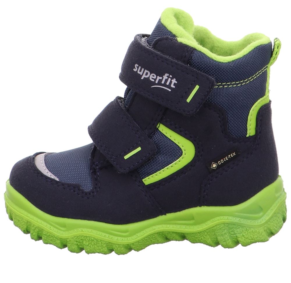 superfit HUSKY1 - Blau/Grün Boots mit Klettverschluss S22 1-000047-8020 25 | blau/grün | 