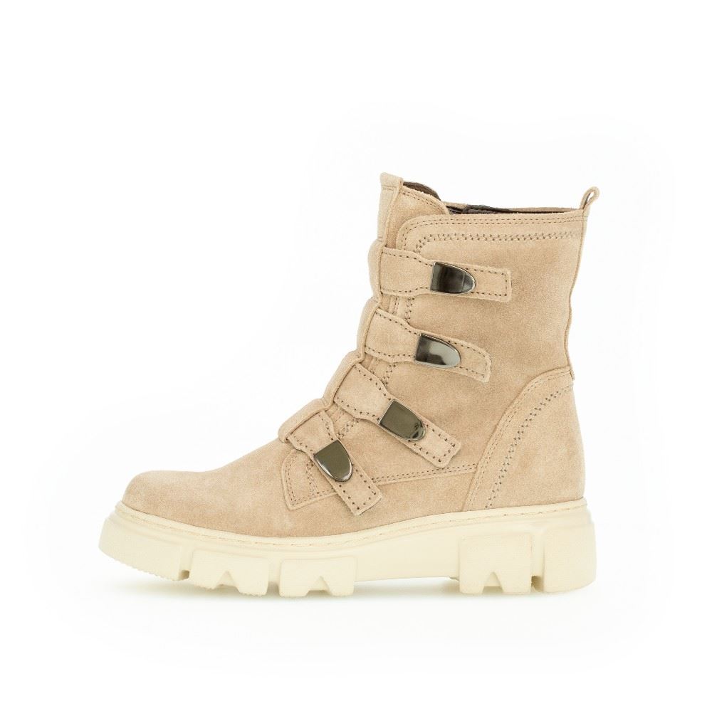 Gabor Stiefelette Boot beige 71.731.12 6,5 | desert (panna) | F