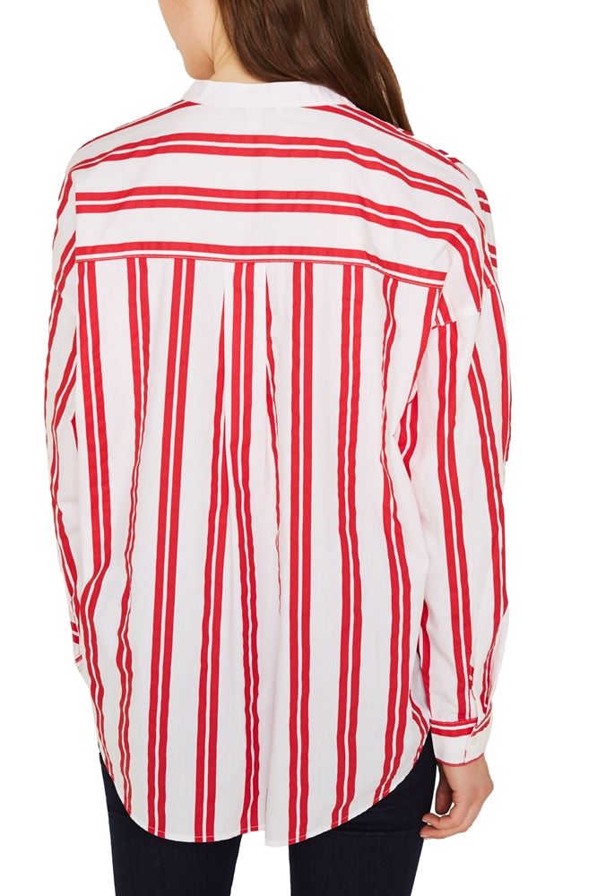Esprit Bluse gestreift 010EE1F310 44 | E630 RED | 