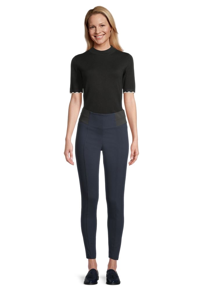 Betty Barclay Hose elastischer Bund Slim Fit blau S21 64621885 