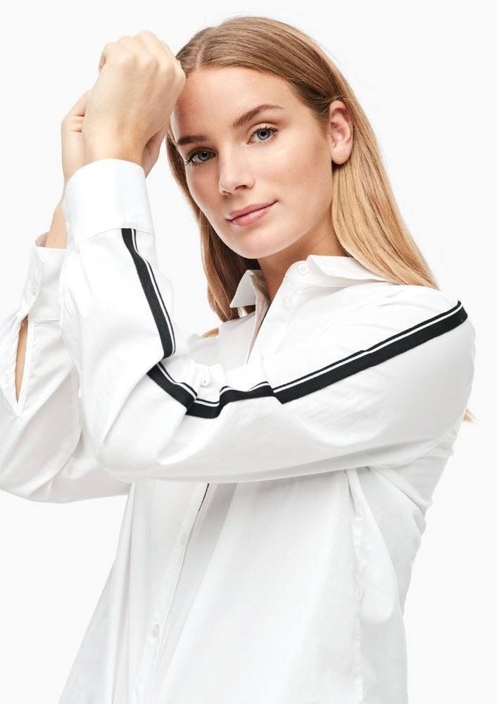 s.Oliver Bluse 14911112745 36 | 0100 white | 