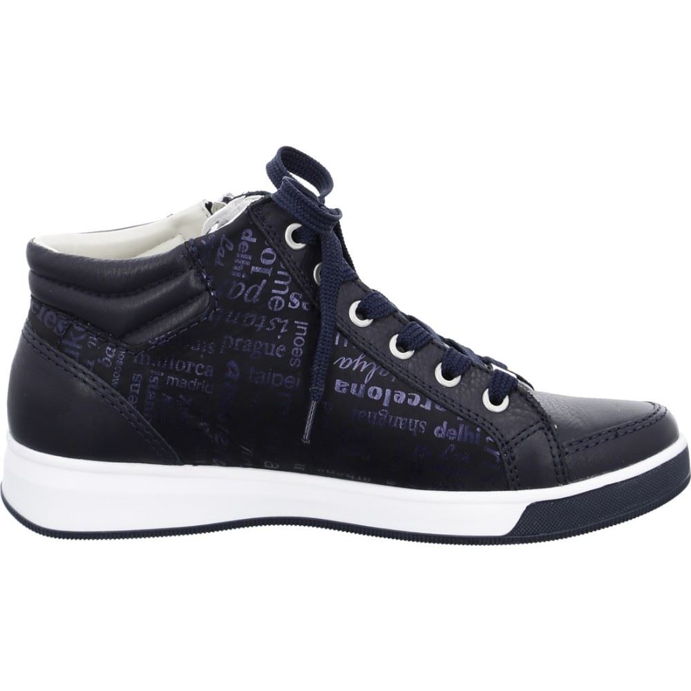 ara ROM Sneaker schwarz S21 1234499-40 8,5 | 02 blau | 
