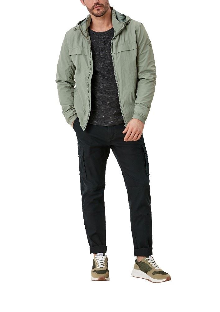 s.Oliver Jacke aus Nylon 2109263 L | 7814 khaki/oliv | 