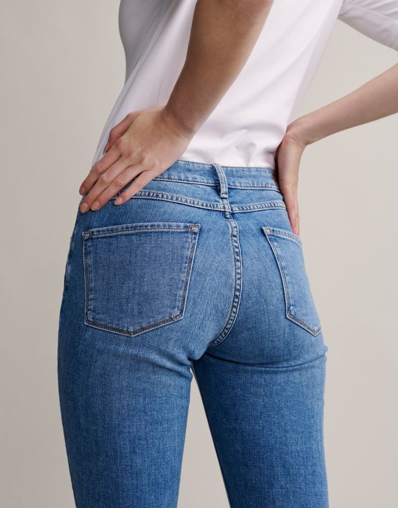 OPUS Skinny Jeans Elma mid blue 216205650#O1009 