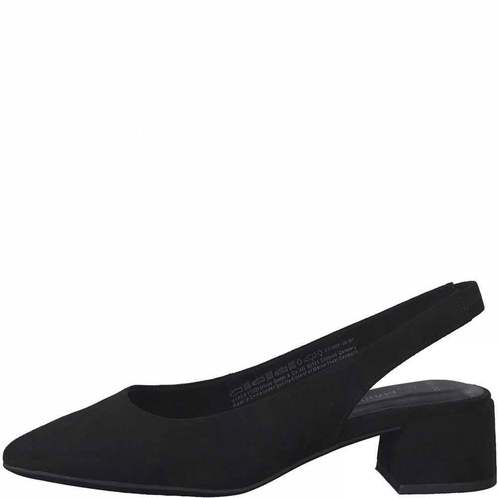 Marco Tozzi Sling Pumps 2-2-29501-28 39 | 001 BLACK | 