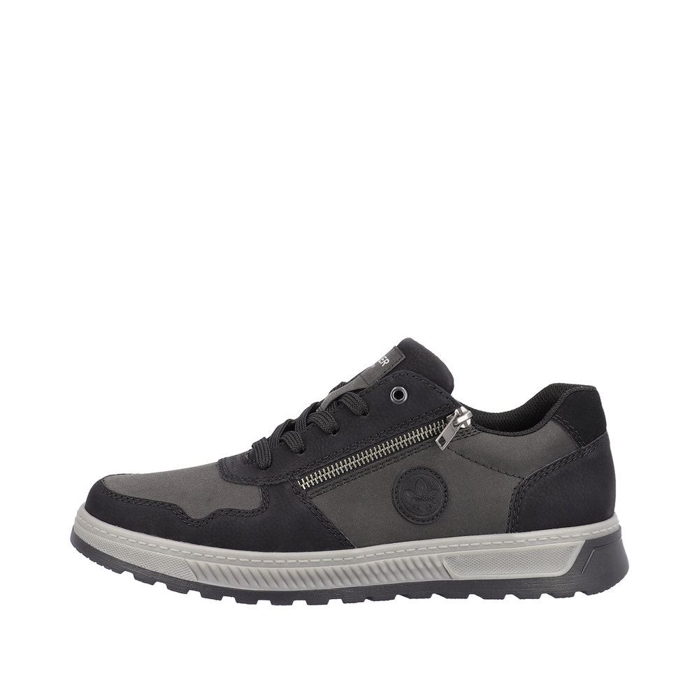 Rieker Antistress Herren Sneaker Schnürschuh Extraweite schwarz S23 37029-00 