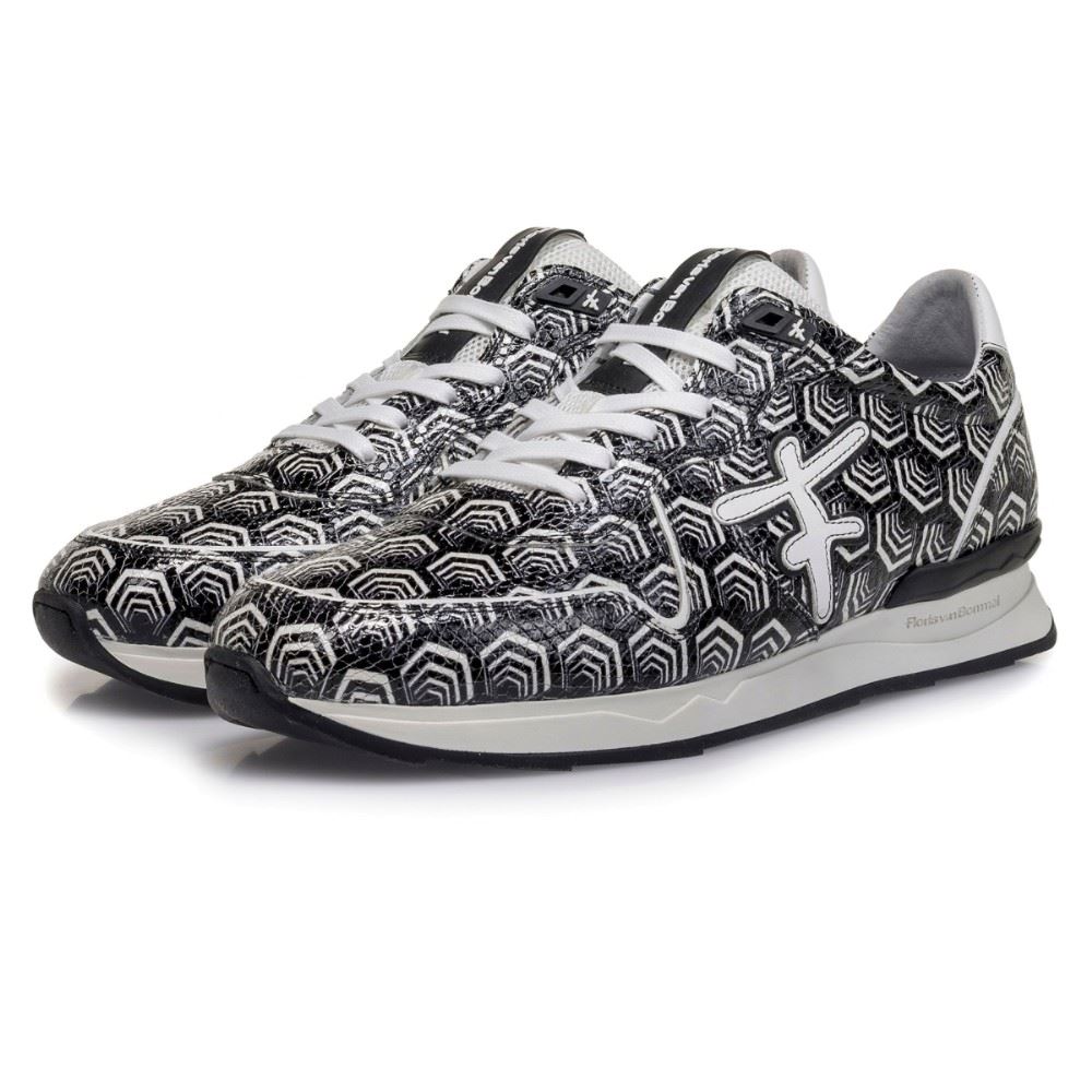 Floris van Bommel Sneaker Schnürer Leder 16246/10 