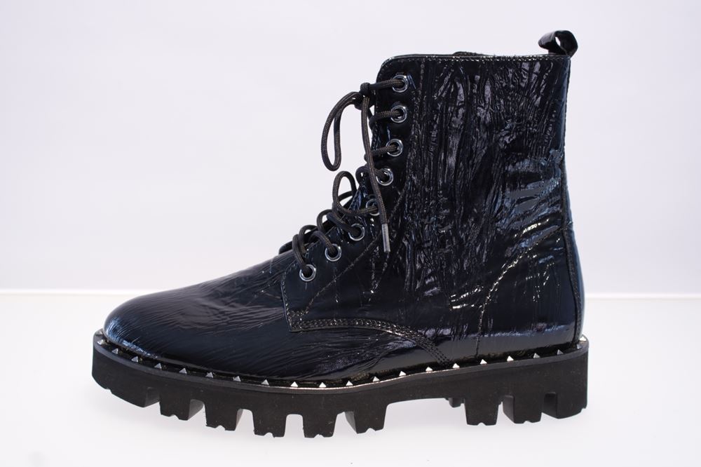 högl Stiefelette Lack schwarz 6-102614 7 | 0100 schwarz | 