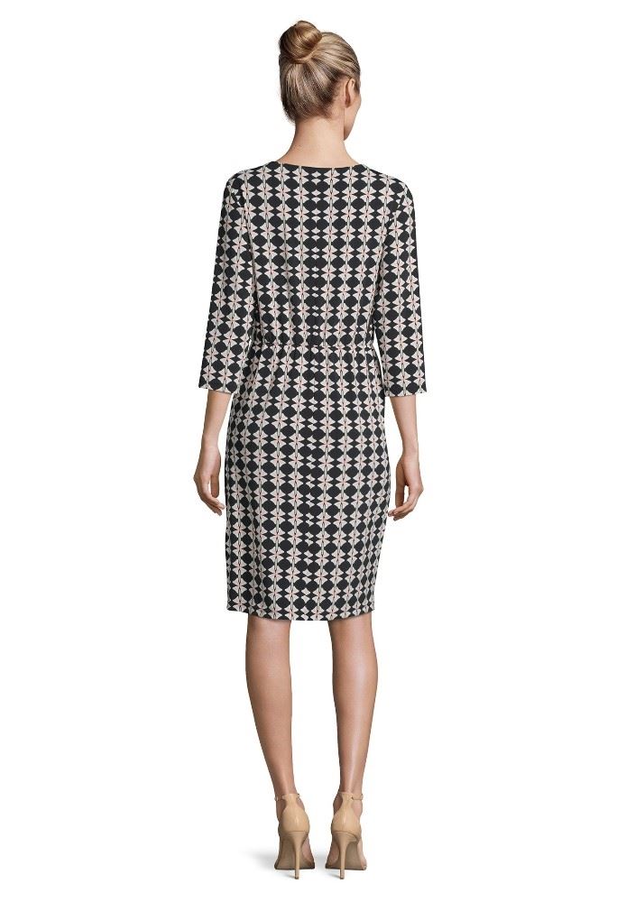 Betty Barclay Kleid 3/4 blau weiß S11 10081250 42 | 8813 Dark Blue/ | 