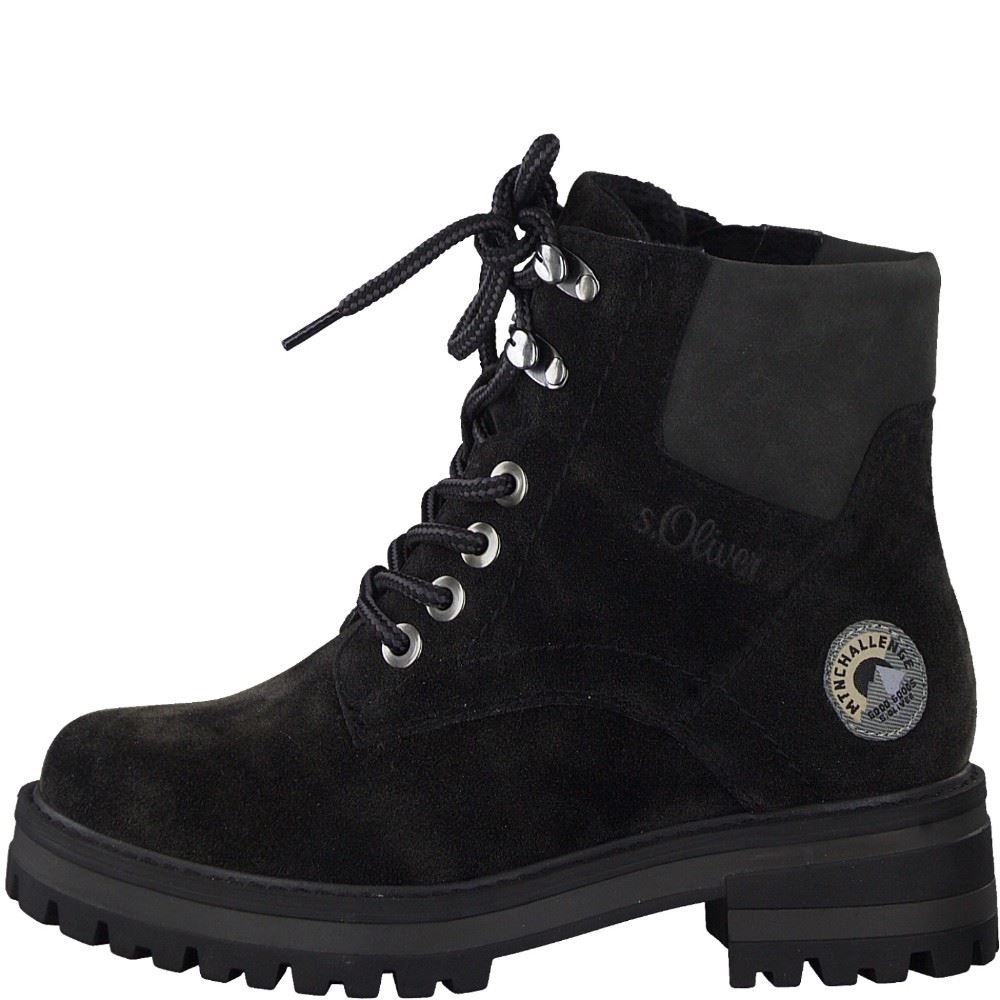 s.Oliver Winterstiefel Damen 5-5-25230-23 36 | 028 BLACK/DK GR | 
