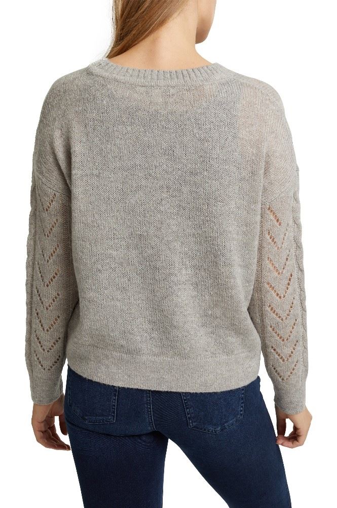 Esprit Pullover mit Wolle und Alpaka 120EE1I322 XL | E039 MEDIUM GRE | 