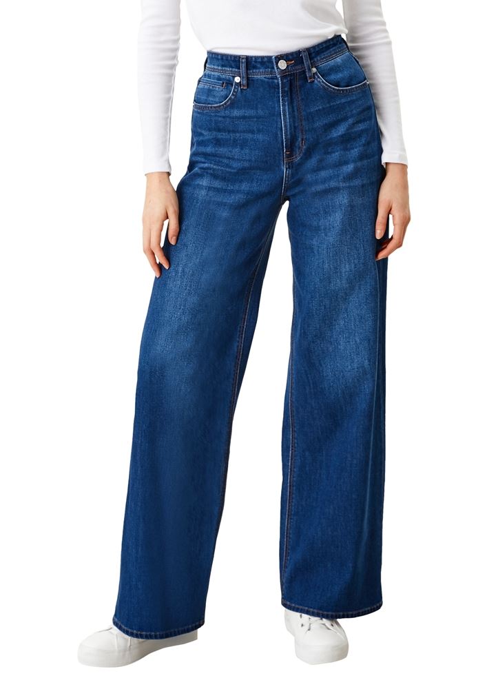 s.Oliver Jeans Culotte Damen blau S21 2110780 38 | 55Z4 BLUE | L34