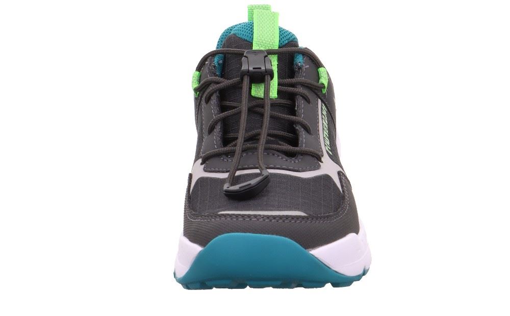 SUPERFIT FREE RIDE Sneaker Grau Grün Gore-Tex Membran wasserdicht 1-000550-2000 37 | grau/hellgrün | 