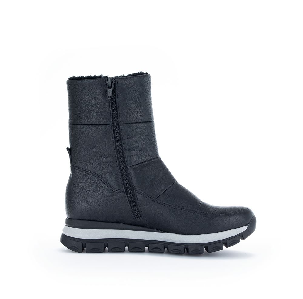 Gabor Winterstiefelette schwarz S22 96.464.57 4,5 | schwarz (Webl.) | H