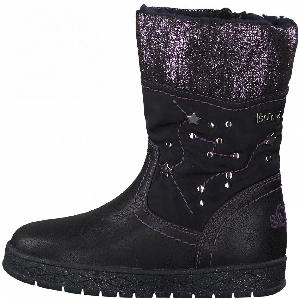 s.Oliver Winterstiefel Kinder 5-5-36604-23 25 | 816 BLUE COMB | 