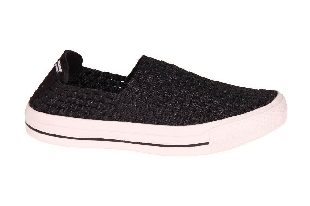 Rockspring Slipper Schalensohle handgeflochten RO-H118BMB 37 | black | 