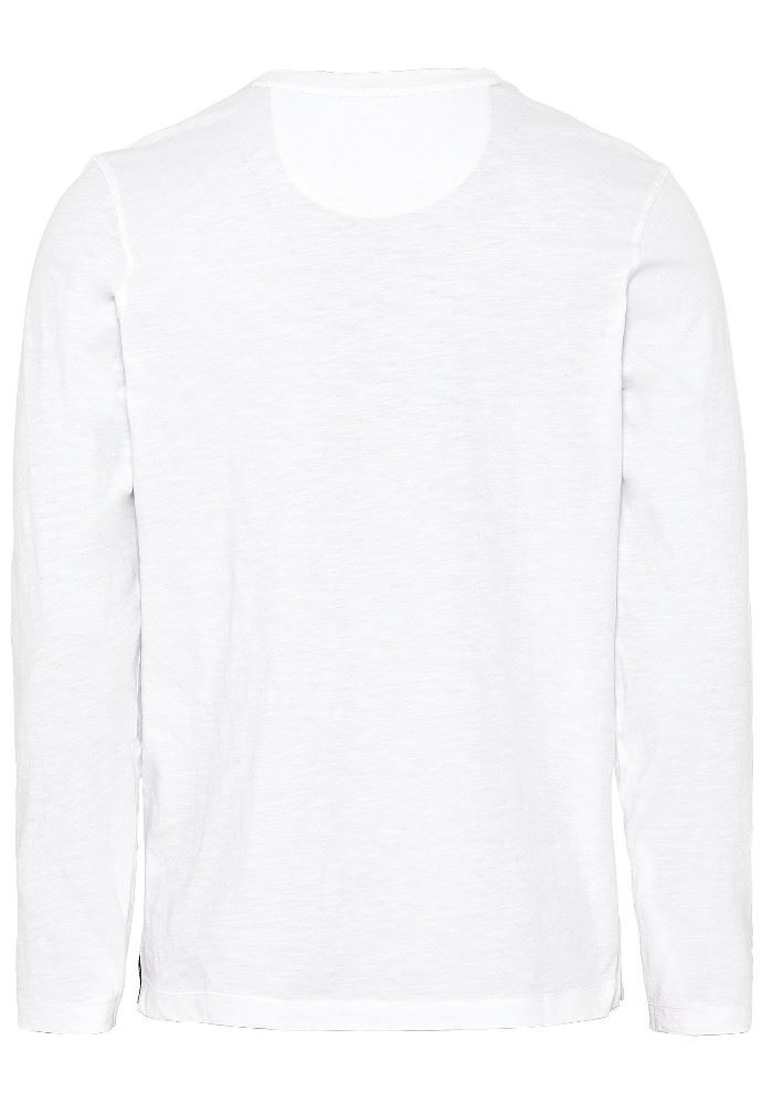 Camel Active Langarmshirt Henley - Kragen Organic Cotton cremeweiß Noos 9T05409371 XXXL | 01 | 
