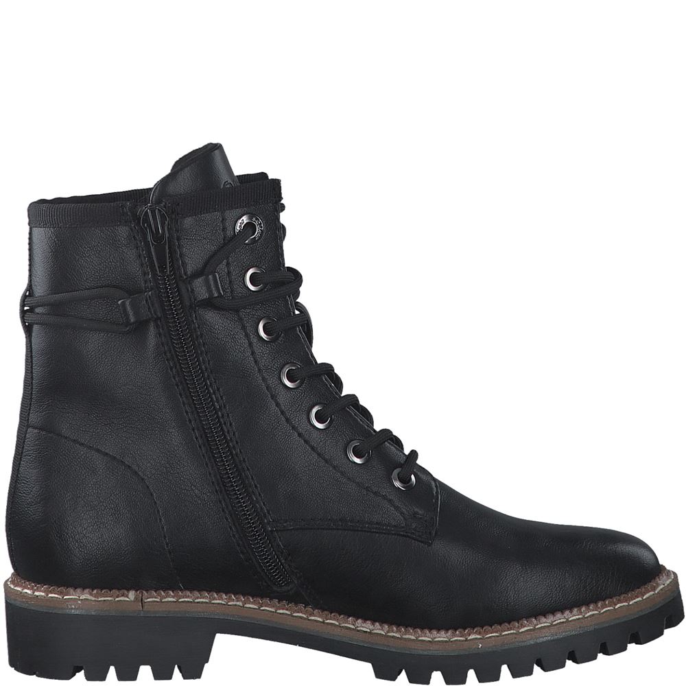 s.Oliver Schnürstiefelette Schnürboots schwarz  S22 5-5-25237-29 42 | 001 BLACK | 