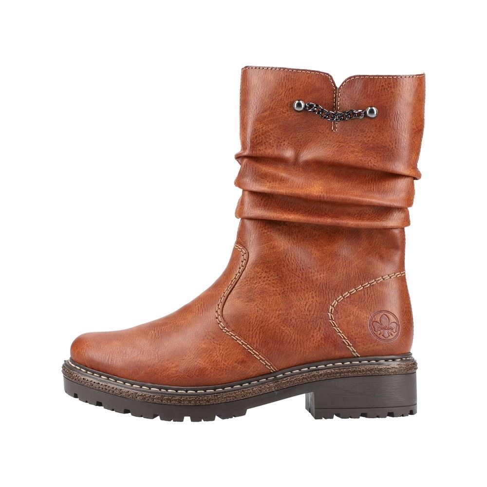 Rieker Antistress Damen Stiefelette braun S22 Z3482-24 38 | zimt | F