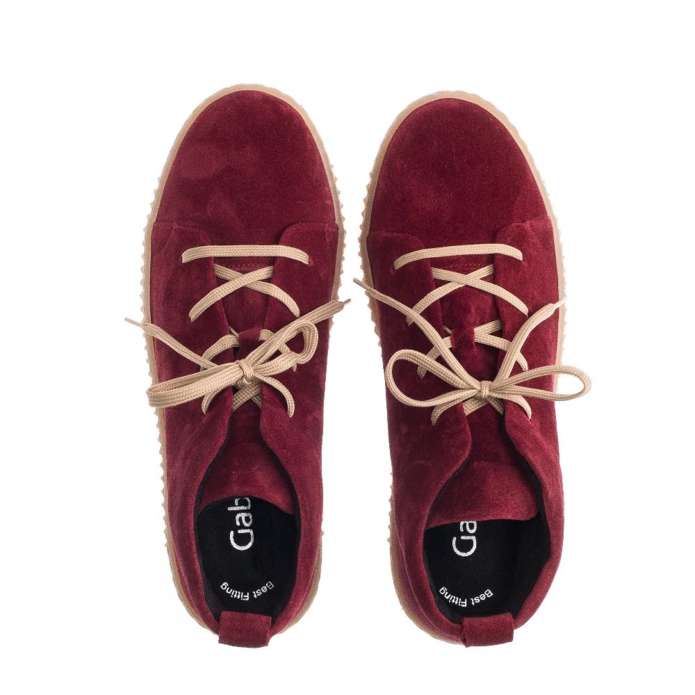 Gabor Sneaker Schnürung rot 33.736.15 6,5 | camino | 