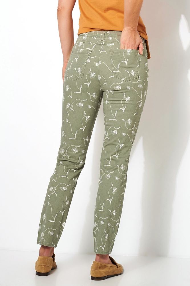 Toni Relaxed by Toni Meine Beste Freundin 7/8 khaki Flower S11 25-97/2840-37 