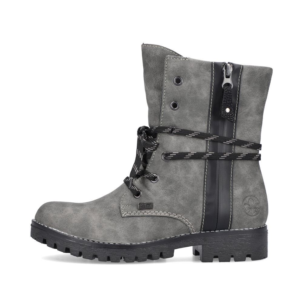 Rieker Antistress Schnürboot TEX-Membran grau S21 785K0-45 