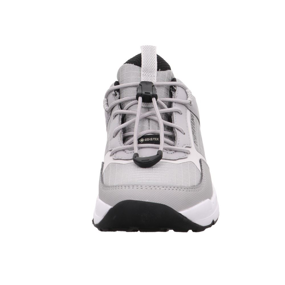 SUPERFIT FREE RIDE Sneaker Hellgrau Schwarz Gore-Tex Membran wasserdicht 1-000550-2500 34 | hellgrau/sz | 