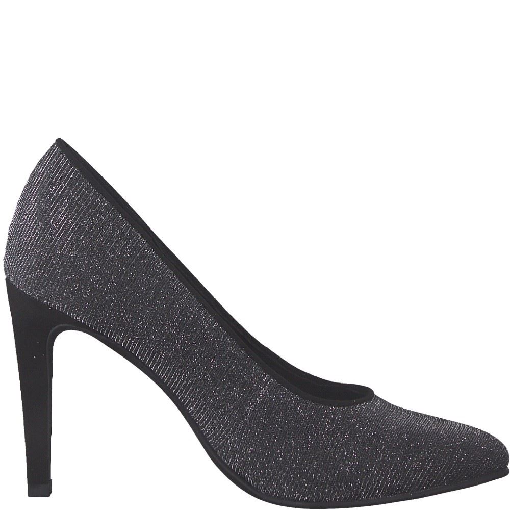 MARCO TOZZI Pumps Glitzergarn schwarz S22 2-2-22414-29 