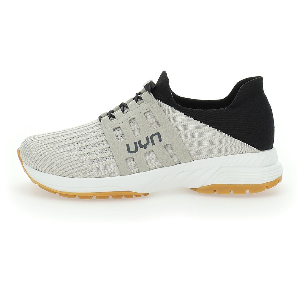 UYN HARU SHOES SX4 Damen Sneaker Merinowolle weiß, grau S13 Y100191 