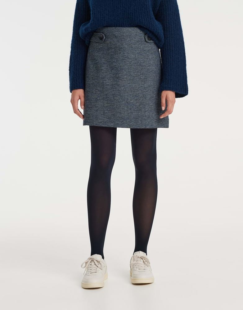 OPUS Minirock Rabae blurred blau S22 1316810976148 36 | 60020 coal blue | 