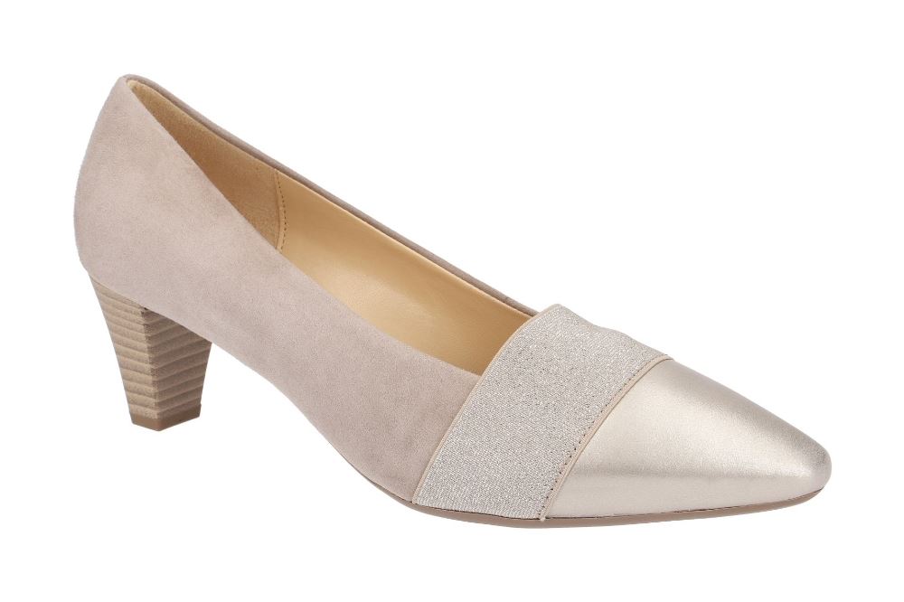 Gabor Pumps spitz beige 85.141.10 7 | visone | 