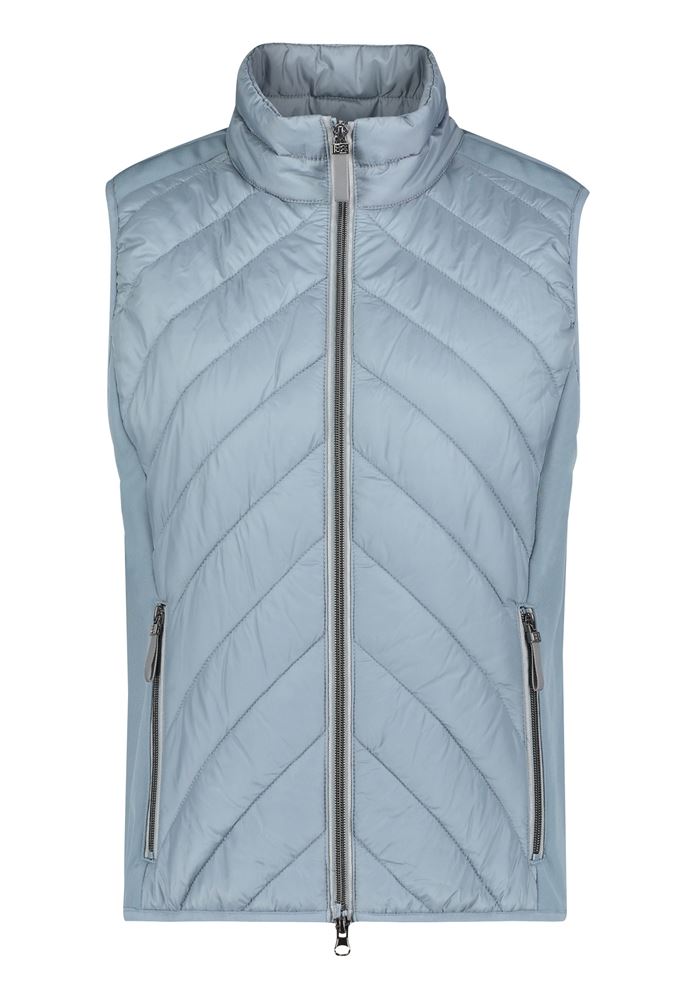 Betty Barclay Steppweste zweiwege Reißverschluss Polyesterfüllung beige, blau, schwarz S22 73412908 