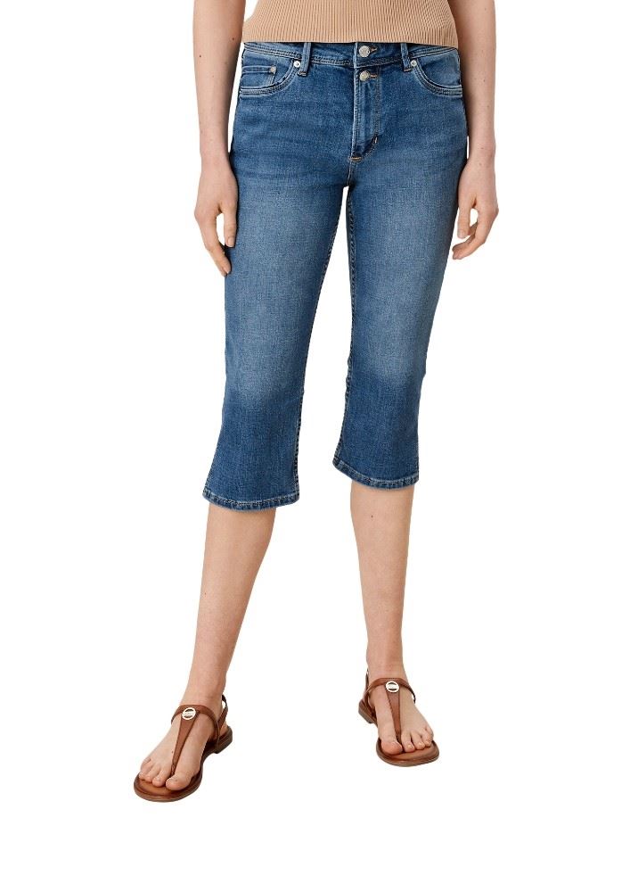 s.Oliver Capri Jeans verschiedene Waschungen 2114259 32 | 58Z4 dark blue | 