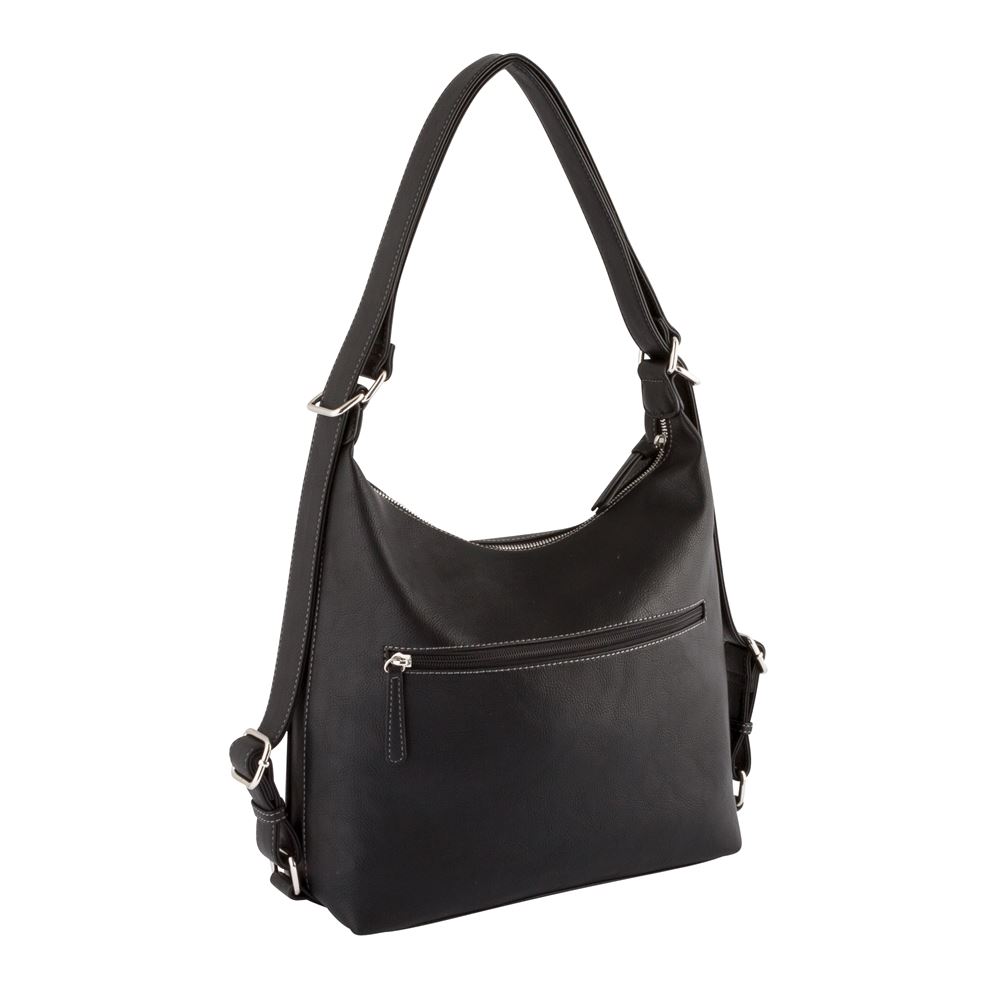 Gabor Hobo- Bag Handtasche Rucksack GEMMA schwarz  S21 8691 60 
