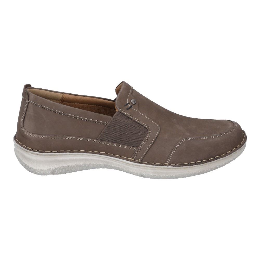 JOSEF SEIBEL Anvers 71 Herren Slipper Leder braun S12 43671 45 | 260 vulcano | 