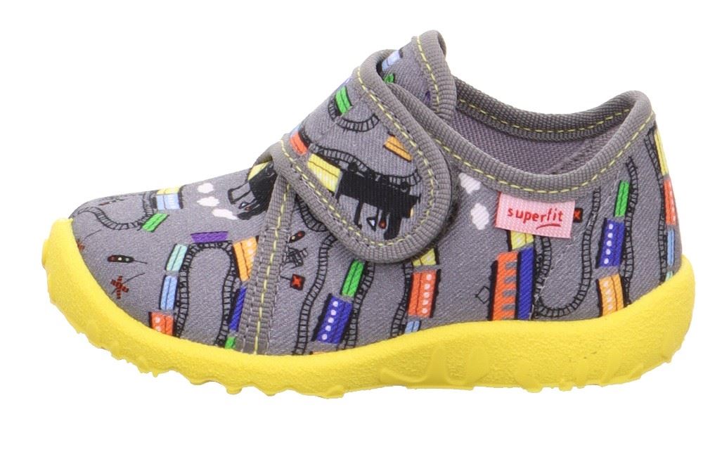 superfit SPOTTY Hausschuh grau mehrfarbig 1-009246-2050 
