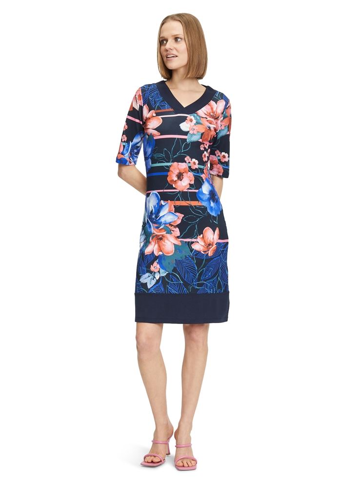 Betty Barclay Kleid Shirtkleid  Floral S13 13611877 