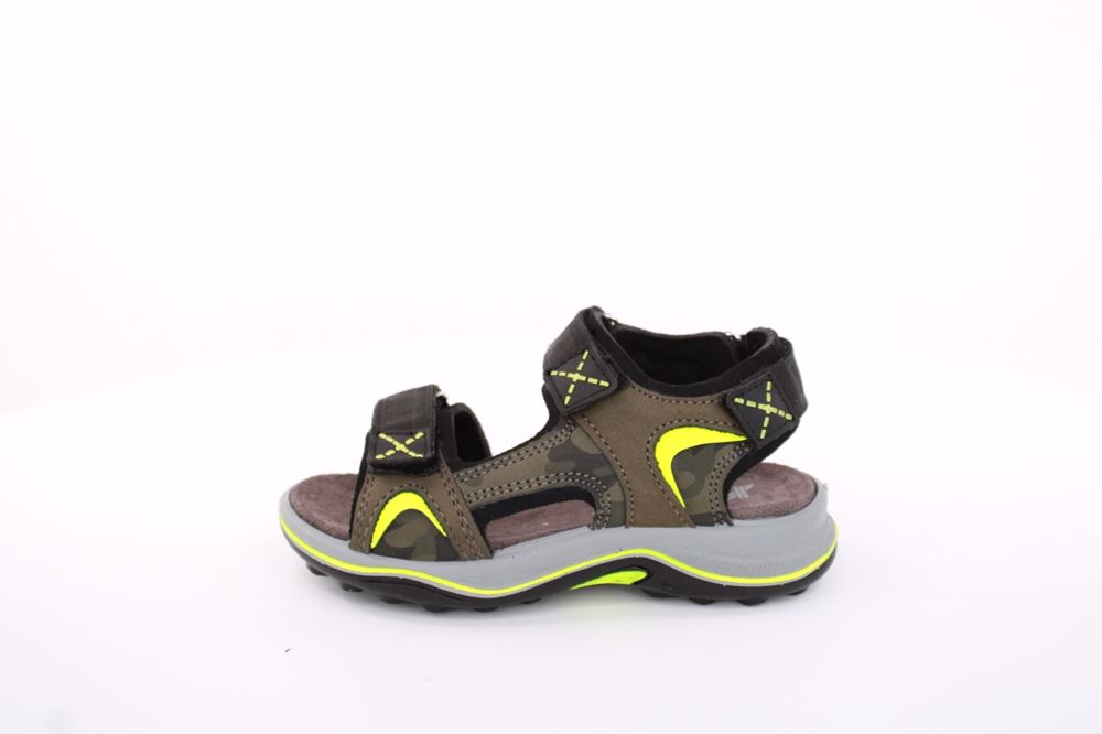 Imac Kindersandale Jungen Trekking Klettverschluss grün  S13 382511 