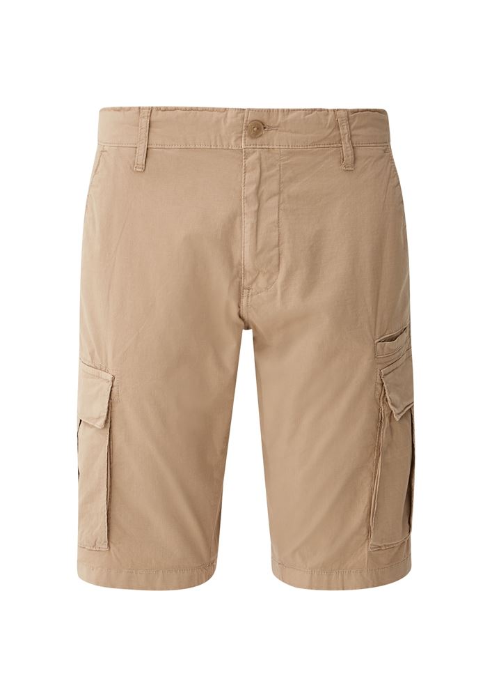 s.Oliver Herren Relaxed: Bermuda mit Cargotaschen blau, braun S13  2132921 